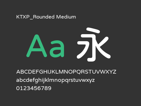 KTXP_Rounded Medium