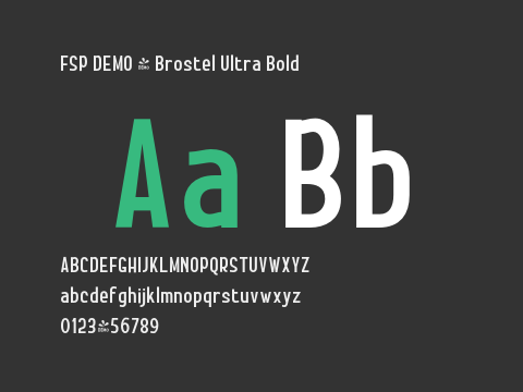 FSP DEMO - Brostel Ultra Bold