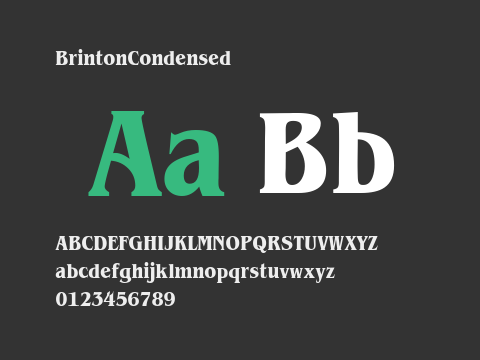 BrintonCondensed