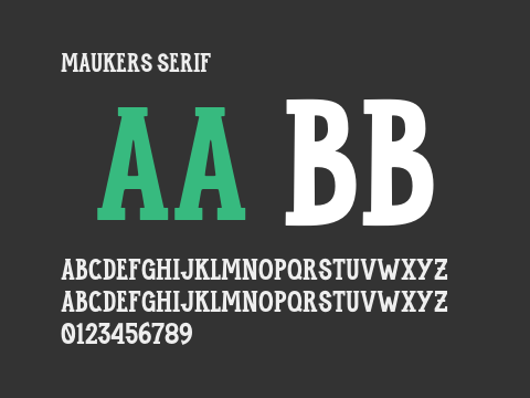 Maukers Serif