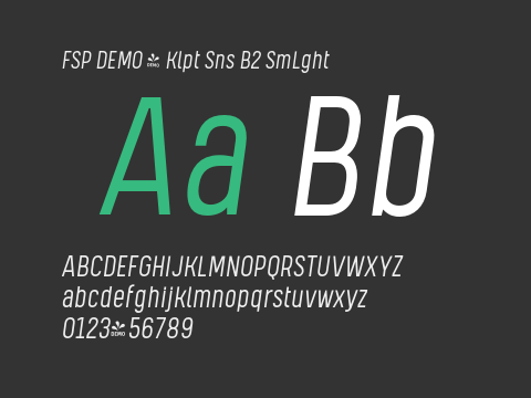 FSP DEMO - Klpt Sns B2 SmLght