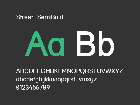 Street  SemiBold