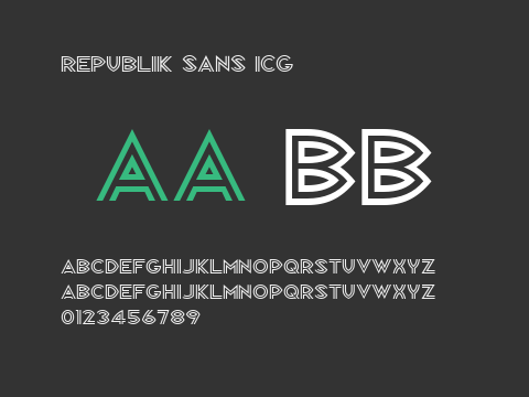 Republik Sans ICG