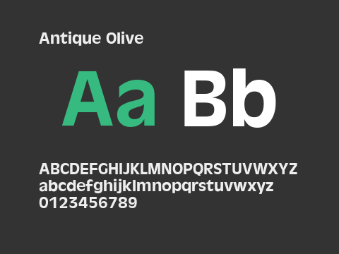 Antique Olive