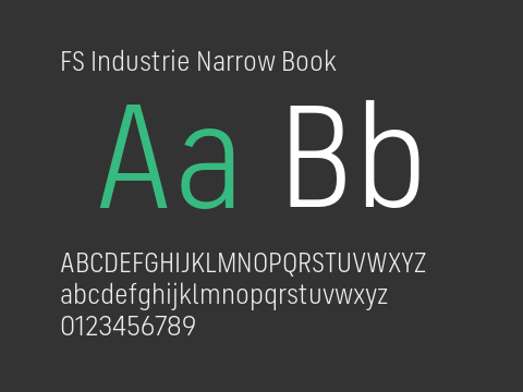 FS Industrie Narrow Book