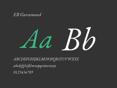 EB Garamond