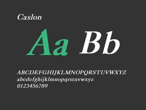 Caslon