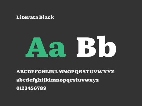 Literata Black