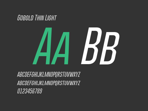 Gobold Thin Light