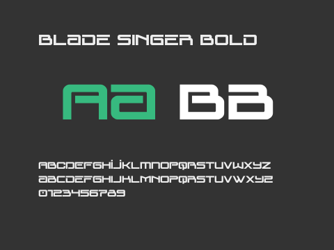 Blade Singer Bold