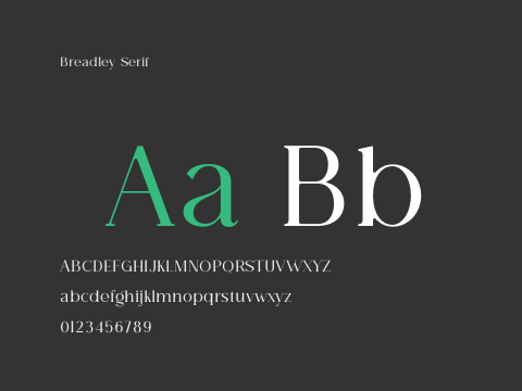 Breadley Serif