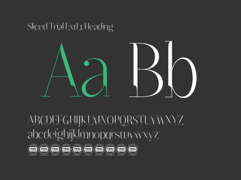 Sliced Trial ExtLt Heading