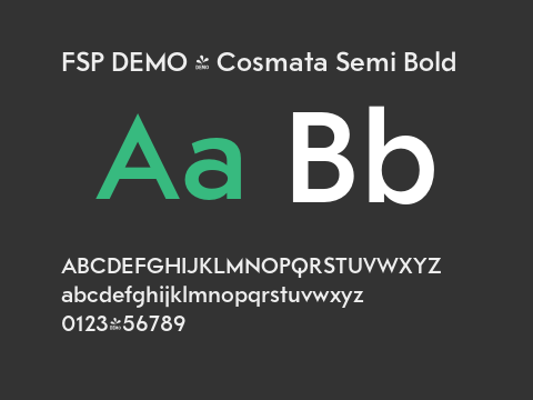 FSP DEMO - Cosmata Semi Bold