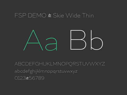 FSP DEMO - Skie Wide Thin