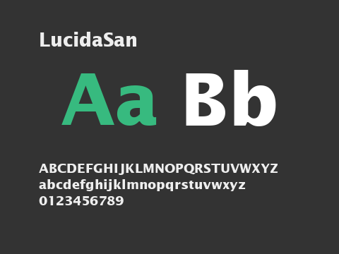 LucidaSan