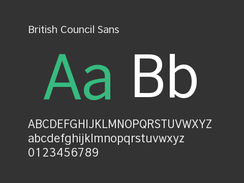 British Council Sans