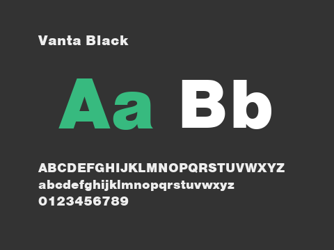 Vanta Black