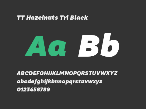 TT Hazelnuts Trl Black