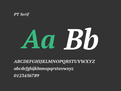 PT Serif