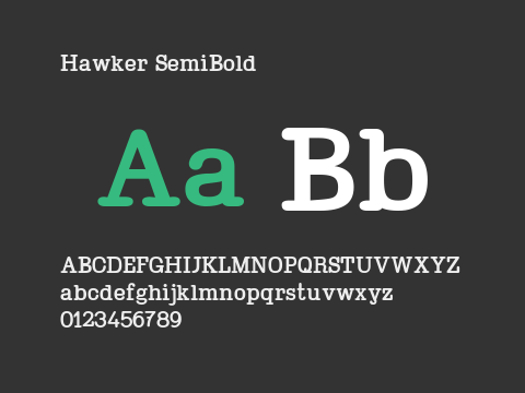 Hawker SemiBold