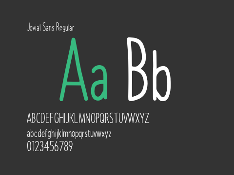 Jovial Sans Regular