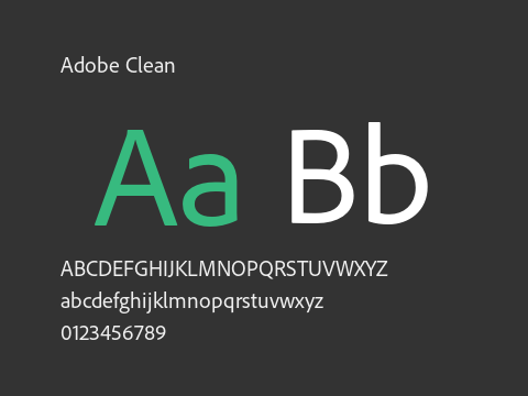 Adobe Clean