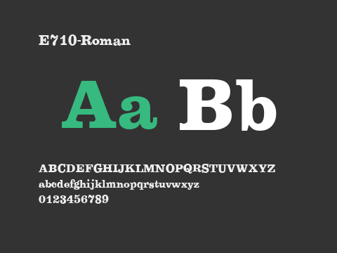 E710-Roman