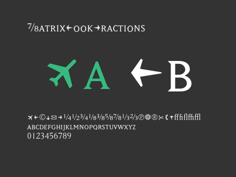 MatrixBookFractions