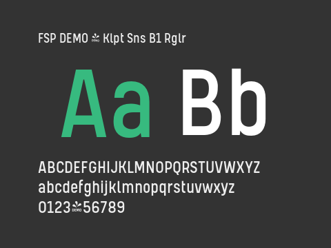 FSP DEMO - Klpt Sns B1 Rglr