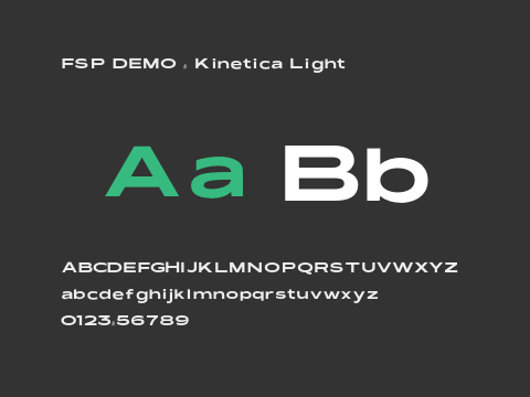 FSP DEMO - Kinetica Light