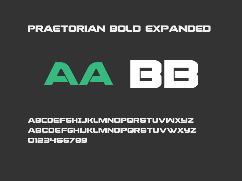 Praetorian Bold Expanded