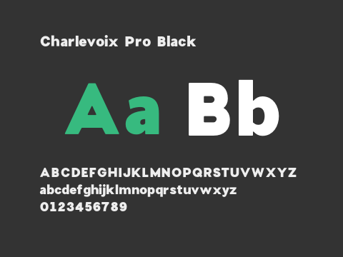 Charlevoix Pro Black