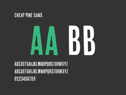 Cheap Pine Sans