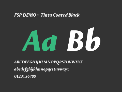 FSP DEMO - Tinta Coated Black