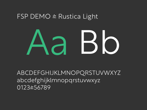 FSP DEMO - Rustica Light