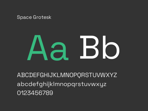 Space Grotesk