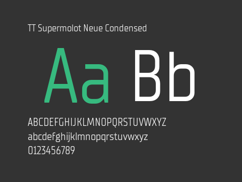 TT Supermolot Neue Condensed