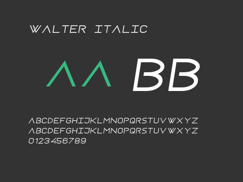 Walter Italic