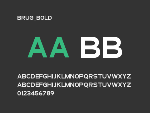 BRUG_Bold