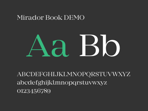 Mirador Book DEMO