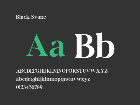 Black Svane