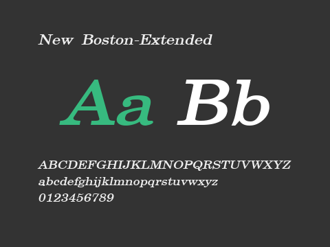 New Boston-Extended