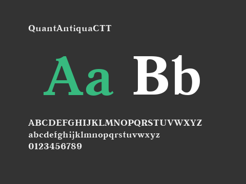 QuantAntiquaCTT