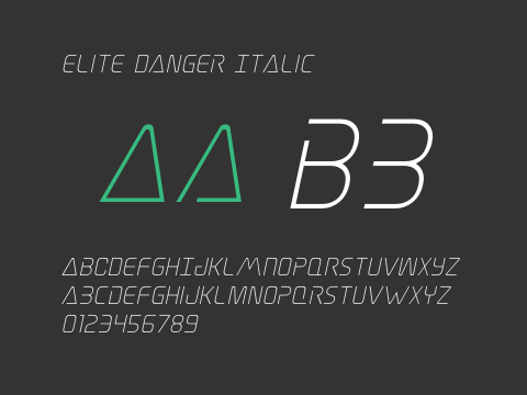 Elite Danger Italic