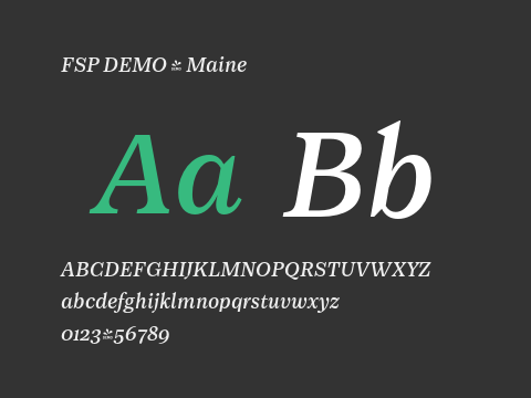 FSP DEMO - Maine