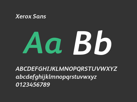 Xerox Sans