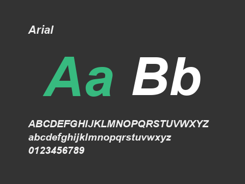 Arial