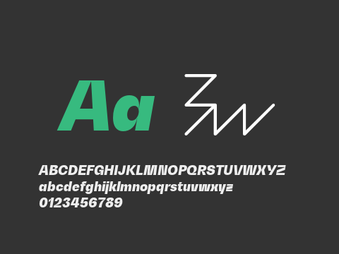 Bw Gradual DEMO Black Italic