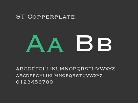 ST Copperplate