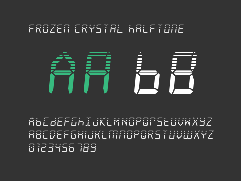 Frozen Crystal Halftone